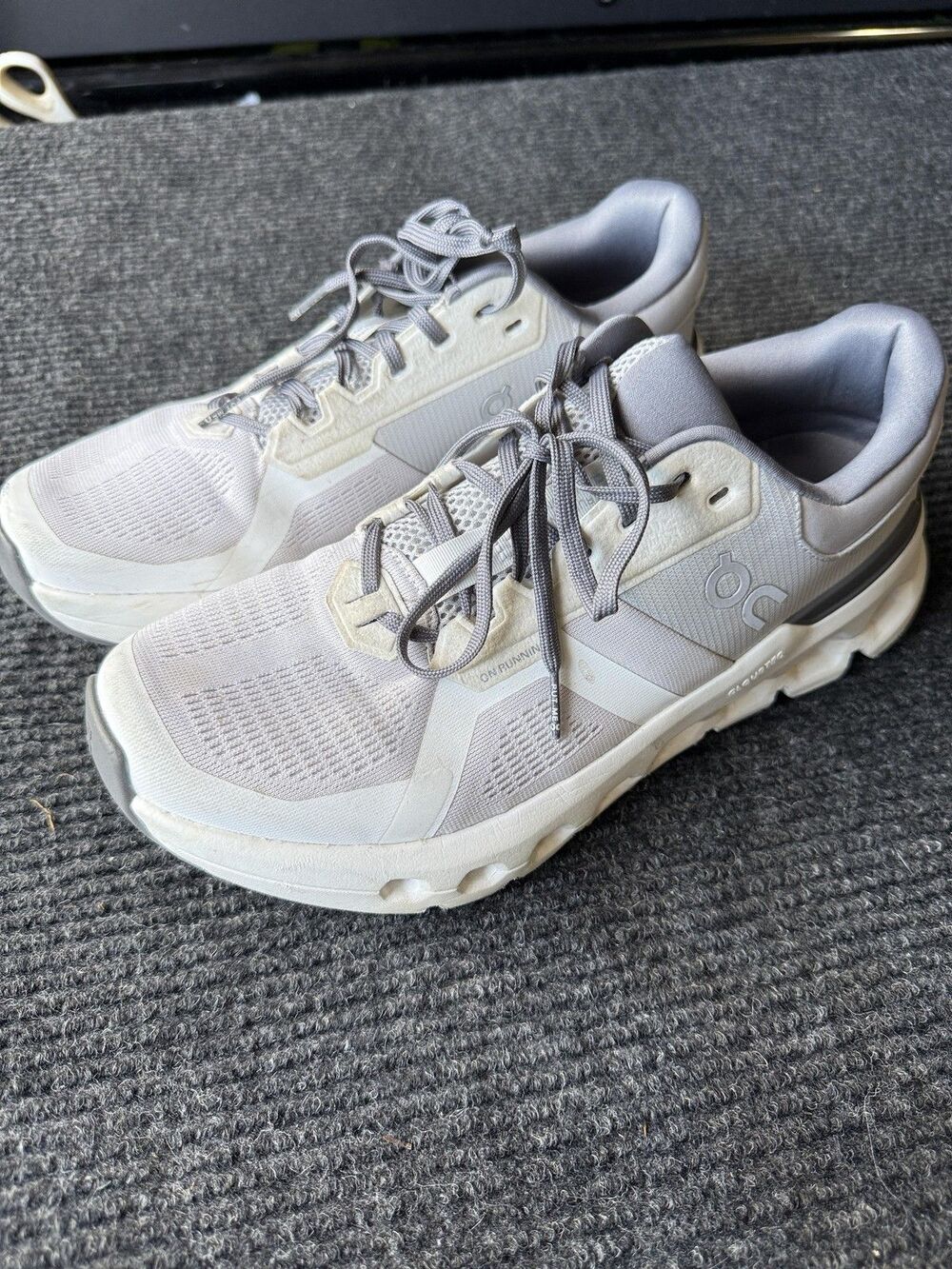 On Running Shoes Womens Size 10.5 Gray CloudTec Helion Athletic Mesh Sneaker
